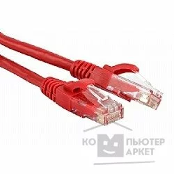 Патч-корд Hyperline PC-LPM-UTP-RJ45-RJ45-C6-10M-RD Патч-корд UTP, Cat.6, 10 м, красноватый