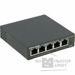 Сетевое оборудование Tp-link TL-SG105E 5-Port Gigabit Desktop Easy Smart Switch, 5 10/ 100/ 1000Mbps RJ45 ports, MTU/ Port/ Tag-based VLAN, QoS, IGMP Snooping