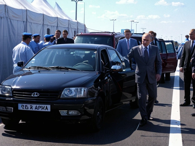 Владимир Путин открыл магистраль М-11 за рулем Lada Aura: новое слово в российской инфраструктуре